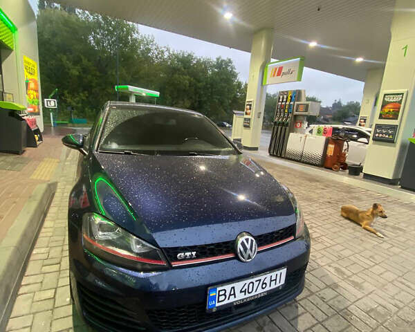 Синий Фольксваген Гольф ГТИ, объемом двигателя 1.98 л и пробегом 120 тыс. км за 13300 $, фото 4 на Automoto.ua