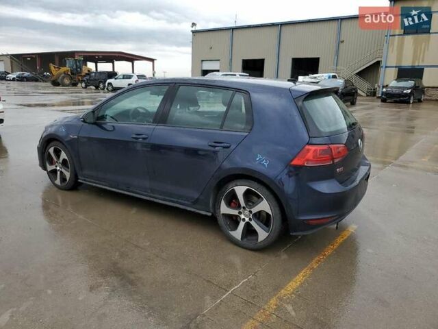 Синий Фольксваген Гольф ГТИ, объемом двигателя 1.98 л и пробегом 84 тыс. км за 2400 $, фото 1 на Automoto.ua