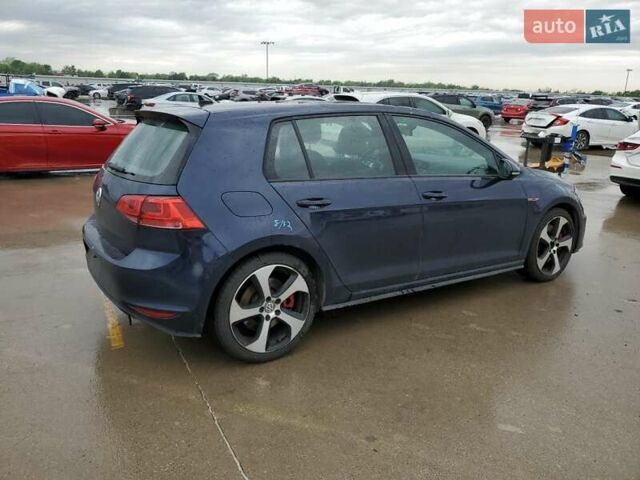 Синий Фольксваген Гольф ГТИ, объемом двигателя 1.98 л и пробегом 84 тыс. км за 2400 $, фото 2 на Automoto.ua