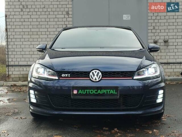 Синий Фольксваген Гольф ГТИ, объемом двигателя 1.98 л и пробегом 149 тыс. км за 16390 $, фото 1 на Automoto.ua