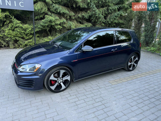 Синий Фольксваген Гольф ГТИ, объемом двигателя 1.98 л и пробегом 130 тыс. км за 13777 $, фото 2 на Automoto.ua
