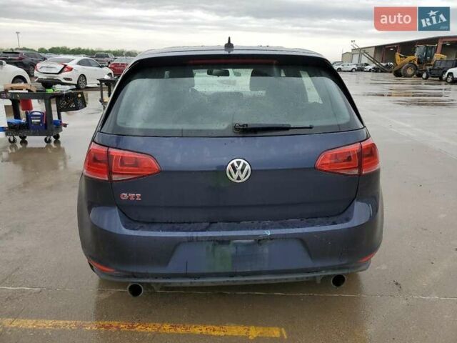 Синий Фольксваген Гольф ГТИ, объемом двигателя 1.98 л и пробегом 84 тыс. км за 2400 $, фото 5 на Automoto.ua
