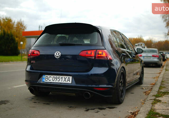 Синий Фольксваген Гольф ГТИ, объемом двигателя 1.98 л и пробегом 64 тыс. км за 16000 $, фото 5 на Automoto.ua