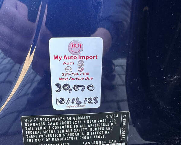 Синий Фольксваген Гольф ГТИ, объемом двигателя 1.98 л и пробегом 40 тыс. км за 25900 $, фото 23 на Automoto.ua