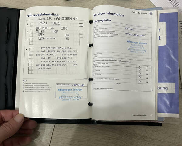 Белый Фольксваген Гольф Плюс, объемом двигателя 1.6 л и пробегом 236 тыс. км за 7500 $, фото 79 на Automoto.ua