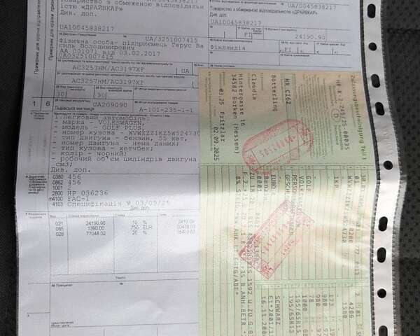 Черный Фольксваген Гольф Плюс, объемом двигателя 1.4 л и пробегом 218 тыс. км за 4850 $, фото 44 на Automoto.ua