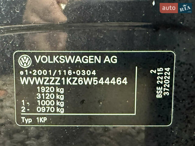 Чорний Фольксваген Golf Plus, об'ємом двигуна 1.6 л та пробігом 230 тис. км за 6200 $, фото 27 на Automoto.ua