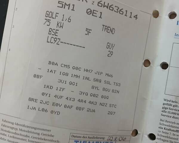 Черный Фольксваген Гольф Плюс, объемом двигателя 1.6 л и пробегом 218 тыс. км за 5250 $, фото 91 на Automoto.ua