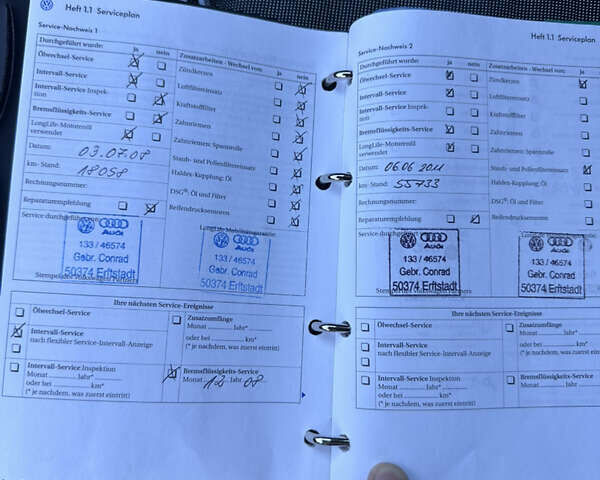 Черный Фольксваген Гольф Плюс, объемом двигателя 1.4 л и пробегом 215 тыс. км за 5900 $, фото 26 на Automoto.ua