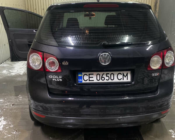Черный Фольксваген Гольф Плюс, объемом двигателя 1.9 л и пробегом 250 тыс. км за 6800 $, фото 4 на Automoto.ua