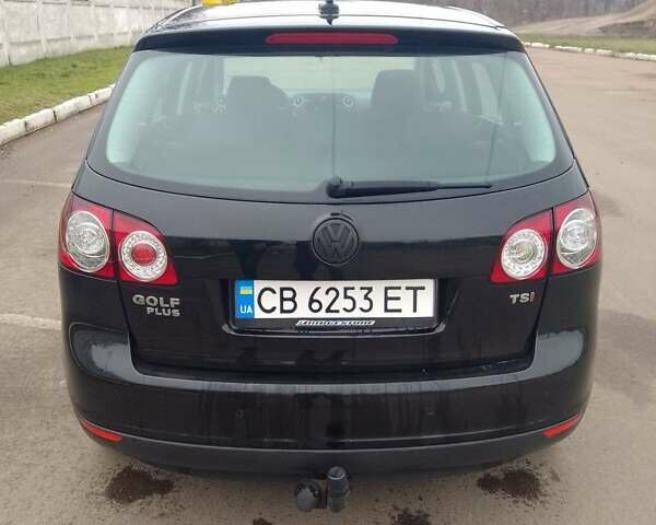 Черный Фольксваген Гольф Плюс, объемом двигателя 1.4 л и пробегом 262 тыс. км за 6700 $, фото 3 на Automoto.ua