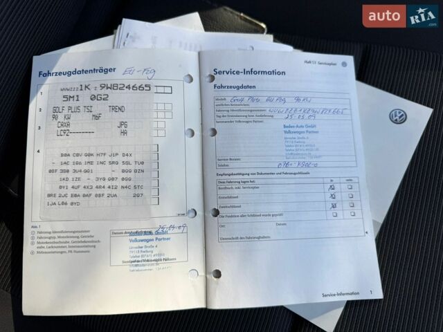Чорний Фольксваген Golf Plus, об'ємом двигуна 1.4 л та пробігом 207 тис. км за 6950 $, фото 61 на Automoto.ua