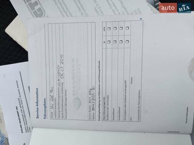 Черный Фольксваген Гольф Плюс, объемом двигателя 1.4 л и пробегом 153 тыс. км за 6700 $, фото 24 на Automoto.ua