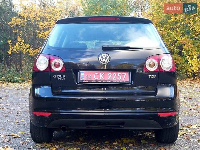 Черный Фольксваген Гольф Плюс, объемом двигателя 1.6 л и пробегом 242 тыс. км за 7600 $, фото 6 на Automoto.ua