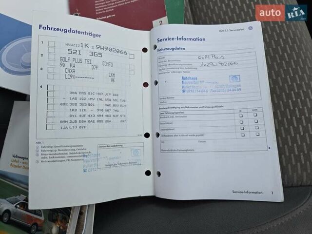 Черный Фольксваген Гольф Плюс, объемом двигателя 1.4 л и пробегом 217 тыс. км за 7900 $, фото 44 на Automoto.ua