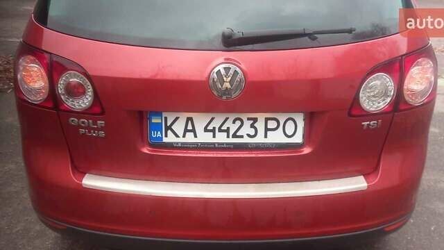 Красный Фольксваген Гольф Плюс, объемом двигателя 1.4 л и пробегом 184 тыс. км за 6900 $, фото 2 на Automoto.ua