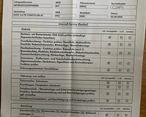 Серый Фольксваген Гольф Плюс, объемом двигателя 1.6 л и пробегом 99 тыс. км за 6600 $, фото 32 на Automoto.ua