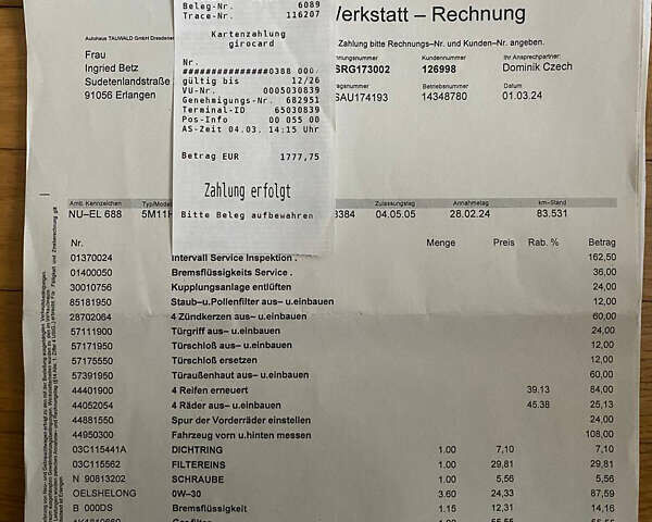 Серый Фольксваген Гольф Плюс, объемом двигателя 1.6 л и пробегом 99 тыс. км за 6600 $, фото 33 на Automoto.ua