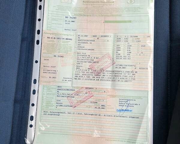 Сірий Фольксваген Golf Plus, об'ємом двигуна 1.62 л та пробігом 194 тис. км за 6000 $, фото 14 на Automoto.ua