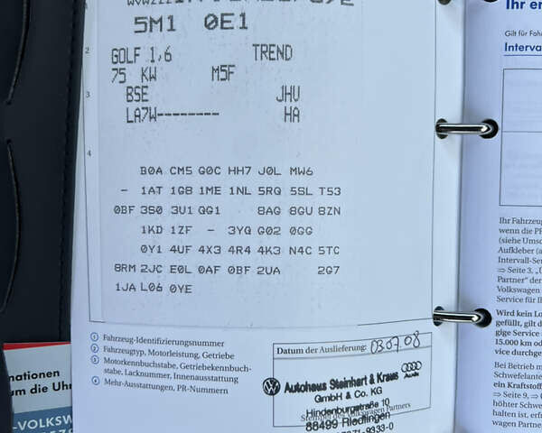 Серый Фольксваген Гольф Плюс, объемом двигателя 1.6 л и пробегом 99 тыс. км за 7250 $, фото 90 на Automoto.ua