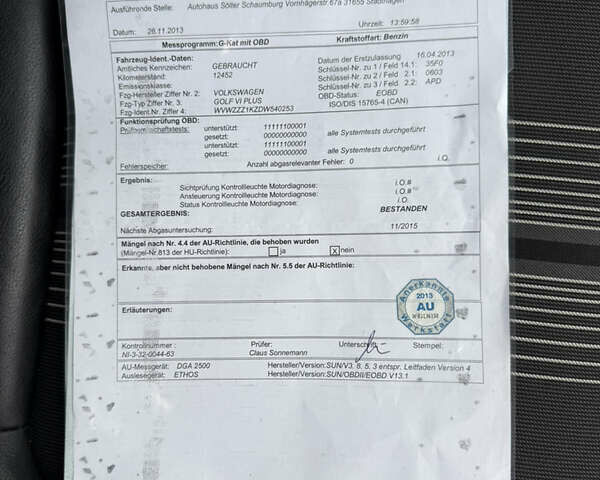 Сірий Фольксваген Golf Plus, об'ємом двигуна 1.4 л та пробігом 194 тис. км за 9000 $, фото 133 на Automoto.ua