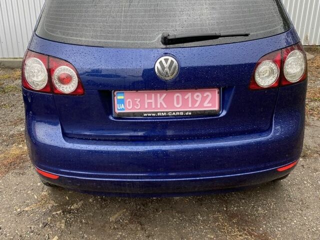 Синий Фольксваген Гольф Плюс, объемом двигателя 1.6 л и пробегом 180 тыс. км за 6299 $, фото 8 на Automoto.ua