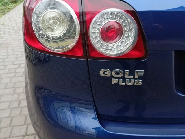 Синий Фольксваген Гольф Плюс, объемом двигателя 1.6 л и пробегом 156 тыс. км за 6300 $, фото 7 на Automoto.ua