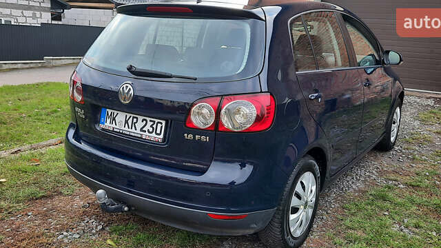 Синий Фольксваген Гольф Плюс, объемом двигателя 1.6 л и пробегом 207 тыс. км за 5350 $, фото 12 на Automoto.ua