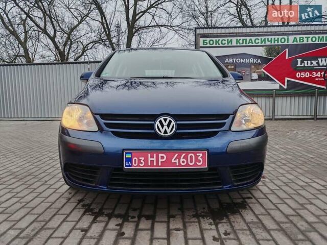 Синий Фольксваген Гольф Плюс, объемом двигателя 1.6 л и пробегом 212 тыс. км за 6000 $, фото 18 на Automoto.ua