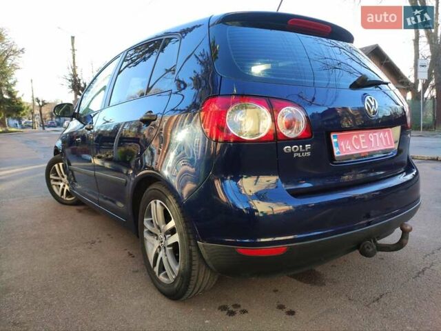 Синий Фольксваген Гольф Плюс, объемом двигателя 1.6 л и пробегом 226 тыс. км за 5700 $, фото 5 на Automoto.ua