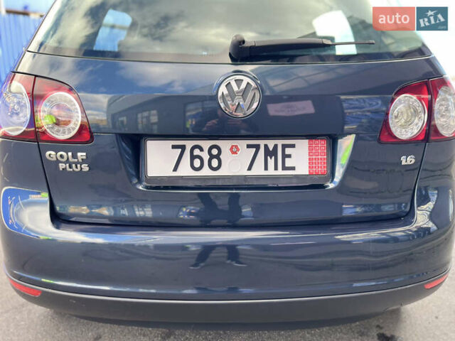 Синий Фольксваген Гольф Плюс, объемом двигателя 1.6 л и пробегом 167 тыс. км за 6300 $, фото 23 на Automoto.ua
