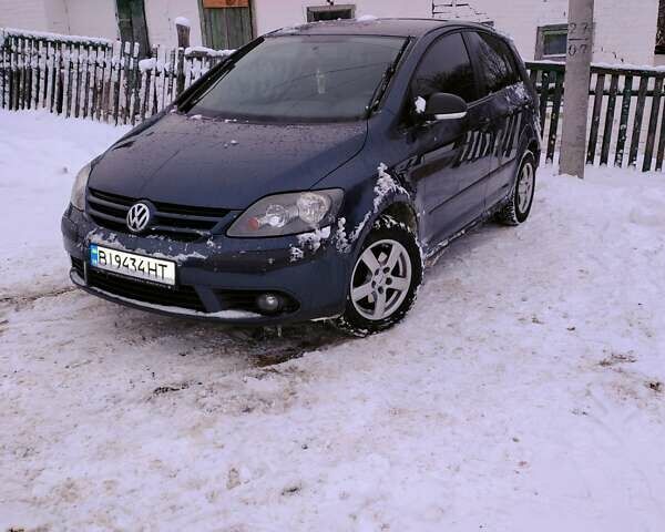 Синий Фольксваген Гольф Плюс, объемом двигателя 1.9 л и пробегом 226 тыс. км за 7600 $, фото 1 на Automoto.ua