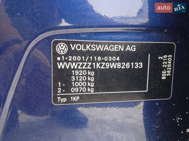 Синій Фольксваген Golf Plus, об'ємом двигуна 1.6 л та пробігом 182 тис. км за 6000 $, фото 49 на Automoto.ua