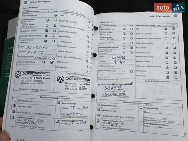 Синий Фольксваген Гольф Плюс, объемом двигателя 1.4 л и пробегом 173 тыс. км за 8400 $, фото 84 на Automoto.ua