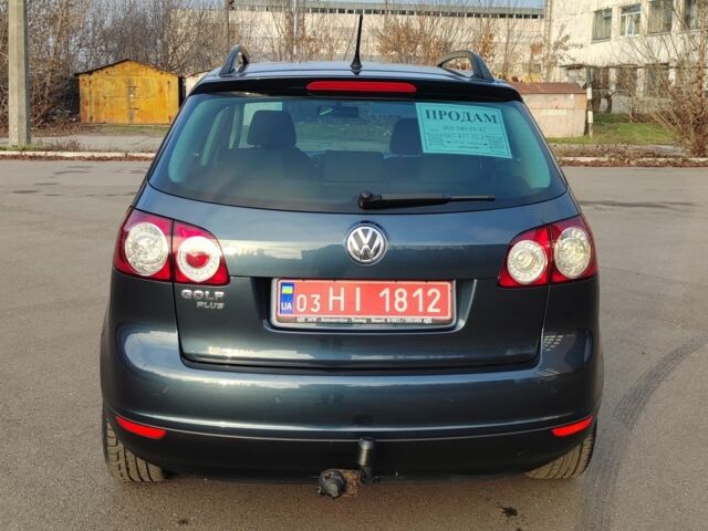 Синий Фольксваген Гольф Плюс, объемом двигателя 1.4 л и пробегом 158 тыс. км за 5550 $, фото 6 на Automoto.ua