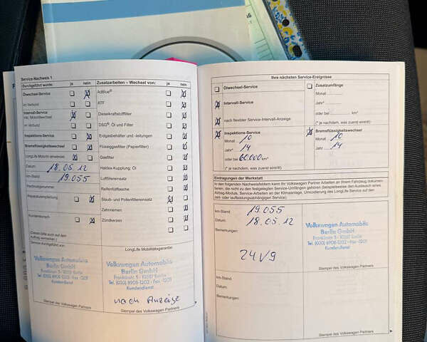 Синий Фольксваген Гольф Плюс, объемом двигателя 1.2 л и пробегом 160 тыс. км за 7300 $, фото 58 на Automoto.ua