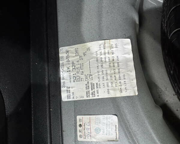 Синий Фольксваген Гольф Плюс, объемом двигателя 0 л и пробегом 246 тыс. км за 10999 $, фото 53 на Automoto.ua