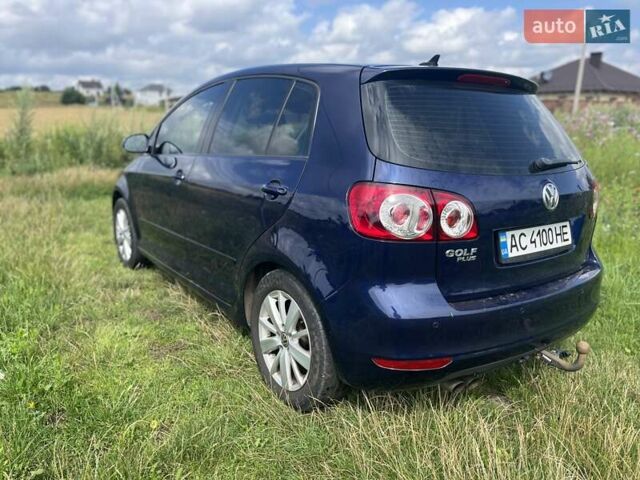 Синий Фольксваген Гольф Плюс, объемом двигателя 1.39 л и пробегом 126 тыс. км за 10711 $, фото 4 на Automoto.ua