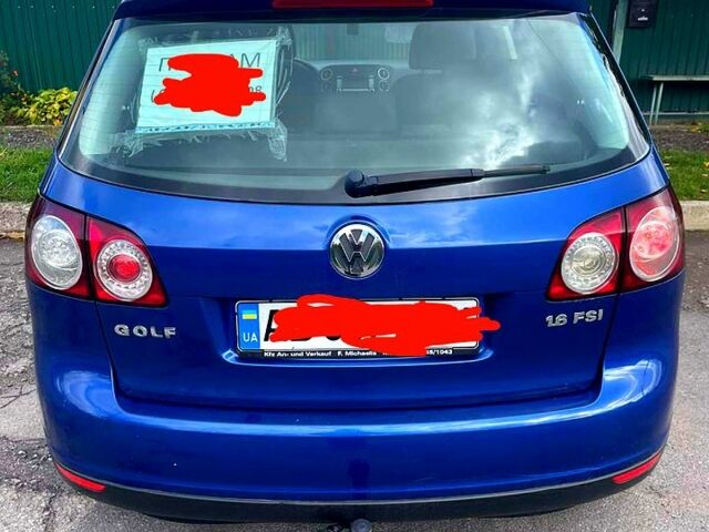 Синий Фольксваген Гольф Плюс, объемом двигателя 1.6 л и пробегом 224 тыс. км за 5200 $, фото 3 на Automoto.ua