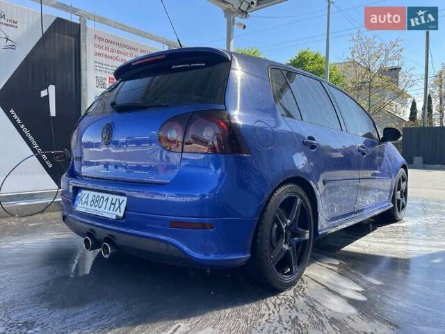 Синий Фольксваген Гольф Р, объемом двигателя 3.19 л и пробегом 172 тыс. км за 29000 $, фото 3 на Automoto.ua
