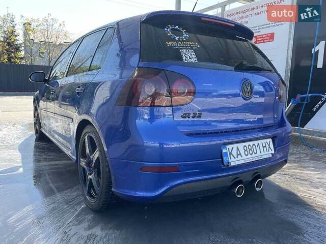 Синий Фольксваген Гольф Р, объемом двигателя 3.19 л и пробегом 172 тыс. км за 29000 $, фото 5 на Automoto.ua