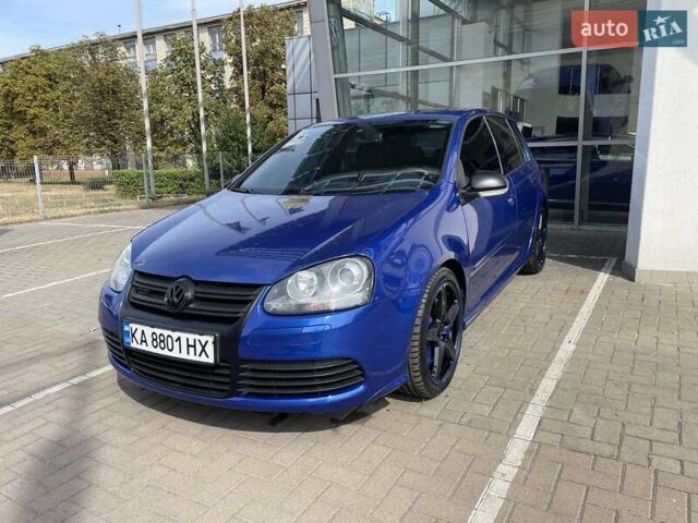 Синий Фольксваген Гольф Р, объемом двигателя 3.19 л и пробегом 172 тыс. км за 29000 $, фото 1 на Automoto.ua