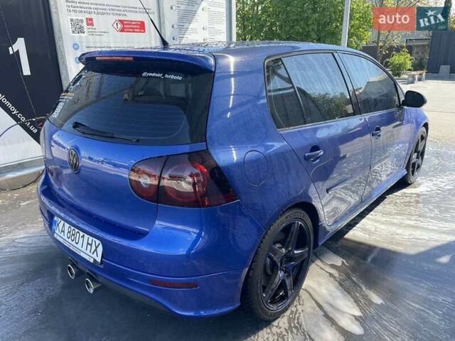 Синий Фольксваген Гольф Р, объемом двигателя 3.19 л и пробегом 172 тыс. км за 29000 $, фото 4 на Automoto.ua