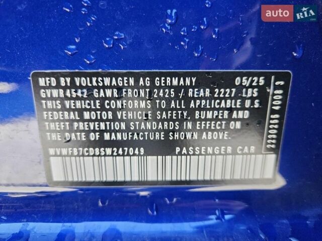 Синій Фольксваген Гольф Р, об'ємом двигуна 1.98 л та пробігом 5 тис. км за 17000 $, фото 12 на Automoto.ua
