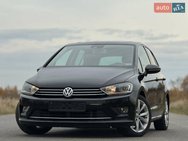 Черный Фольксваген Гольф Спортсван, объемом двигателя 2 л и пробегом 152 тыс. км за 13900 $, фото 1 на Automoto.ua
