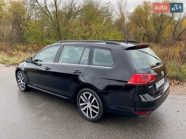 Черный Фольксваген Гольф Спортсван, объемом двигателя 1.78 л и пробегом 189 тыс. км за 12500 $, фото 4 на Automoto.ua