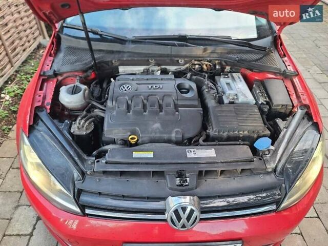 Красный Фольксваген Гольф Спортсван, объемом двигателя 2 л и пробегом 140 тыс. км за 15000 $, фото 7 на Automoto.ua