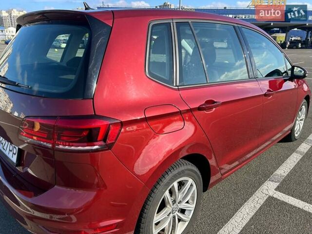 Червоний Фольксваген Гольф Спортсван, об'ємом двигуна 1.6 л та пробігом 80 тис. км за 22300 $, фото 6 на Automoto.ua