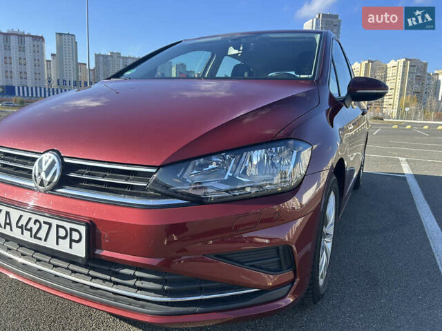 Червоний Фольксваген Гольф Спортсван, об'ємом двигуна 1.6 л та пробігом 80 тис. км за 22300 $, фото 3 на Automoto.ua