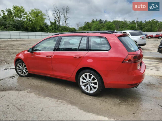 Красный Фольксваген Гольф Спортсван, объемом двигателя 1.8 л и пробегом 190 тыс. км за 9999 $, фото 4 на Automoto.ua